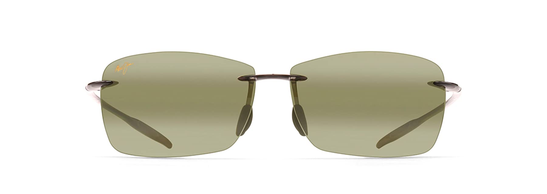 Maui Jim Lighthouse Rectangular Polarized Sunglasses for Men & Women - UV Protection, Lightweight Frame - Perfect for Driving, Beach & Outdoor Activities