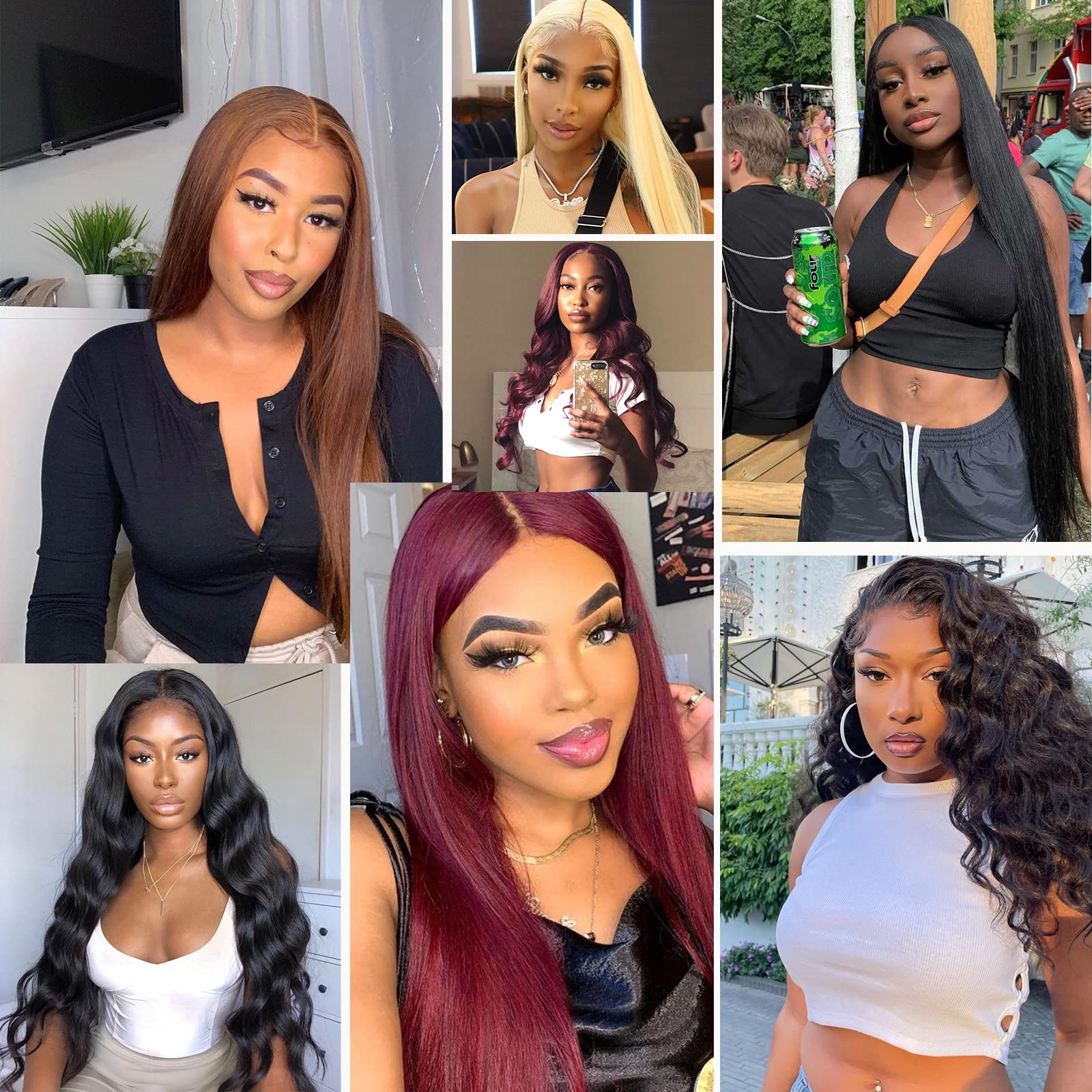 24 Inch Grade 7A #613 Bleach Blonde Brazilian Virgin Human Hair Extensions - 100g Unprocessed Body Wave Weave for Women | Sew-in Hair Extensions for Wavy & Curly Hairstyles | Perfect for Daily Wear, Parties & Special Occasions