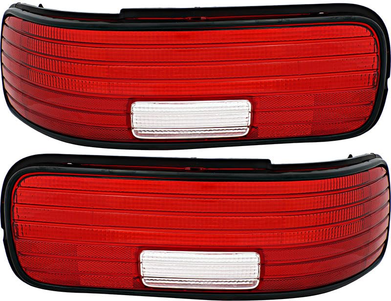 Chevrolet Chevy Impala Tail Lights Lamps Set - Driver & Passenger Side (1994-1996) | Replacement Parts for Improved Visibility & Safety | Perfect for Night Driving & Car Restoration Projects