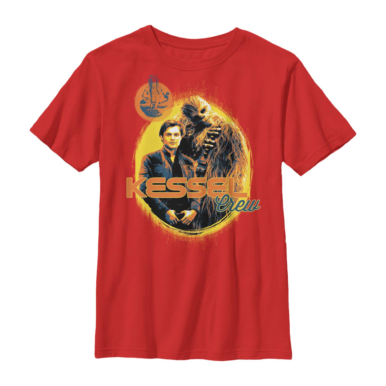 Boys Star Wars Solo Kessel Crew Circle Graphic T-Shirt - Cool Outfit for Cosplay, Birthday & Movie Fans