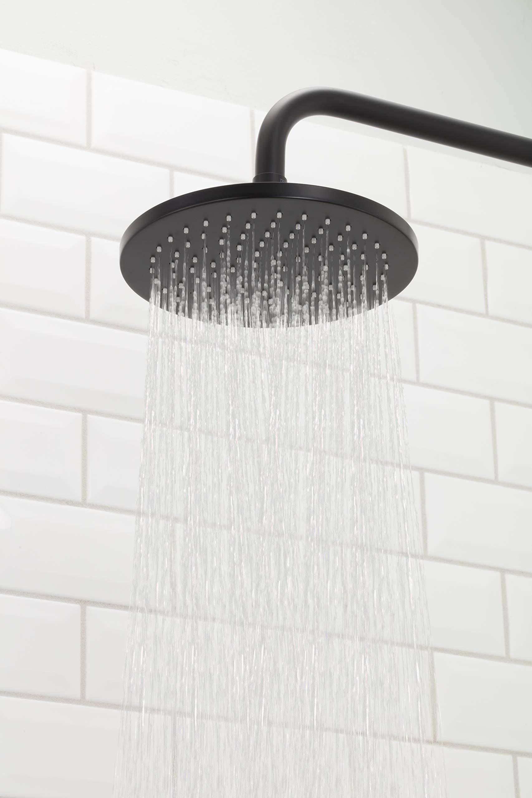 Speakman WS-3005-MB Matte Black Shower Head and Bathroom Faucet Set - Premium Bathroom Hardware for Modern Homes, Perfect for Spa-Like Showers and Luxurious Bathroom Upgrades