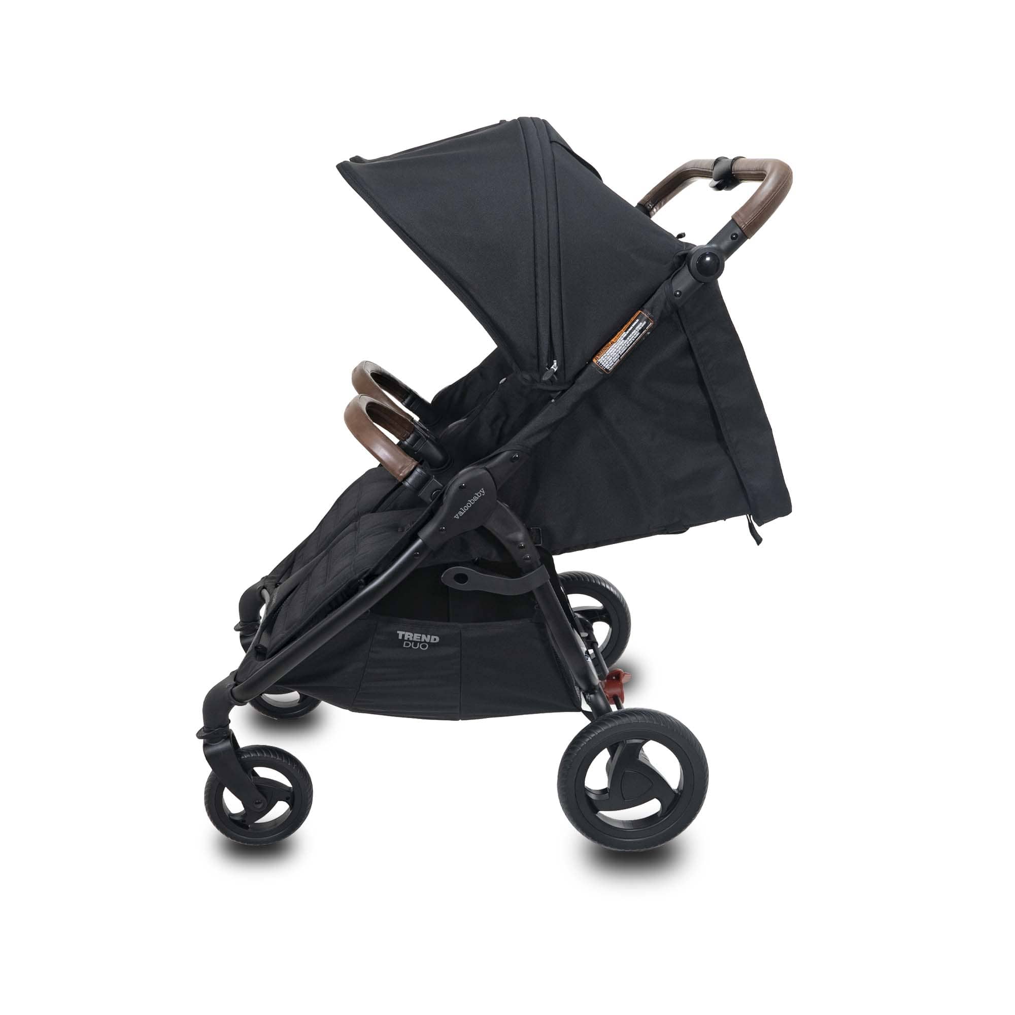 Valco Baby Duo Trend Double Stroller - Lightweight Compact Side by Side Stroller for Twins & Toddlers | Perfect for Shopping, Travel & Outdoor Adventures