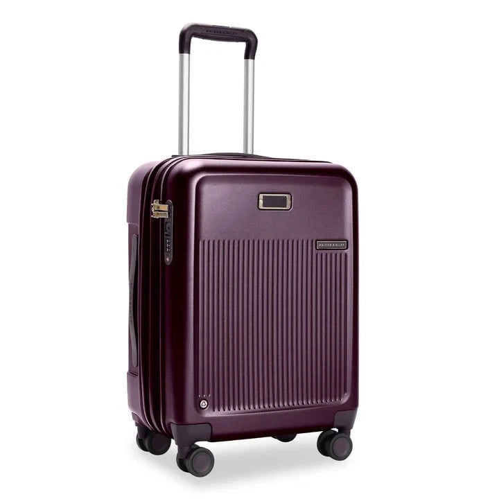 Briggs & Riley Sympatico 3.0 Global Carry On Expandable Spinner Luggage - Lightweight Suitcase for Business Travel & Weekend Getaways - TSA Approved Airplane Carry-On Luggage for International Flights