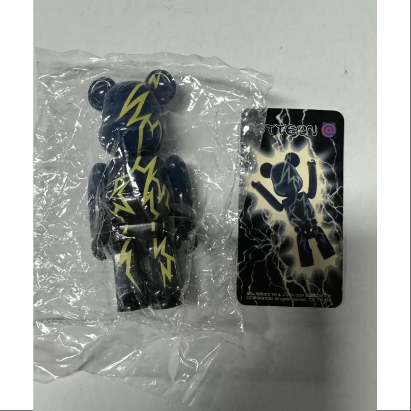 Bearbrick Series 8 PATTERN Lightninglow 100% Collectible Vinyl Art Toy - Limited Edition Japanese Designer Figure for Display & Investment | Perfect for Home Decor, Office Collectibles & Anime Enthusiasts