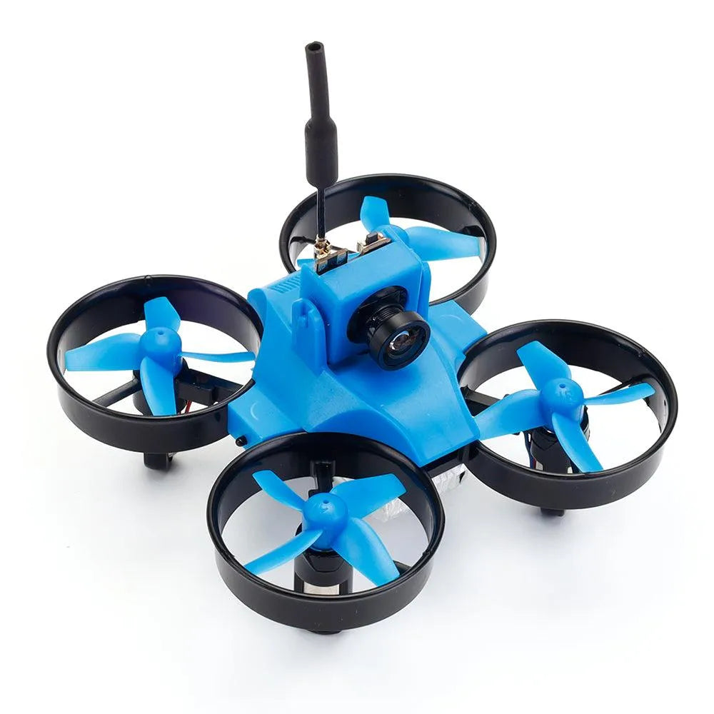 Makerfire Armor Blue Bee FPV Drone Kit - 65mm Mini Racing Drone with Altitude Hold, Headless Mode & One Key Return - Perfect for Indoor FPV Racing, Aerial Photography and RC Quadcopter Training