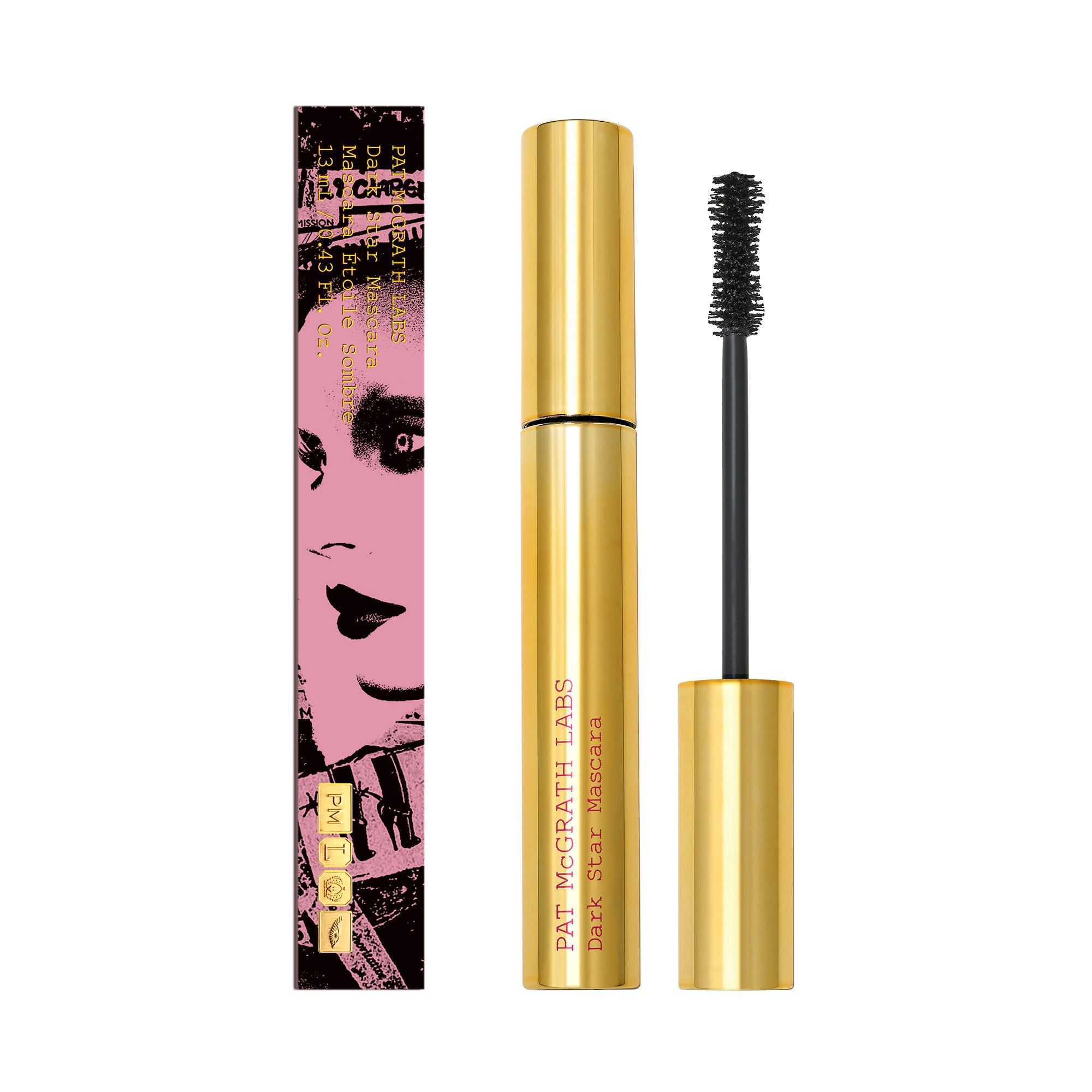Dark Star Mascara - Volumizing & Lengthening Waterproof Mascara for Dramatic Lashes | Perfect for Night Out, Parties & Special Occasions