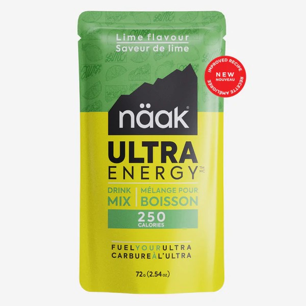 Naak Energy Drink Mix - Improved Formula with Natural Ingredients for Endurance & Recovery | Single Serve Packets | Perfect for Hiking, Running & Outdoor Adventures