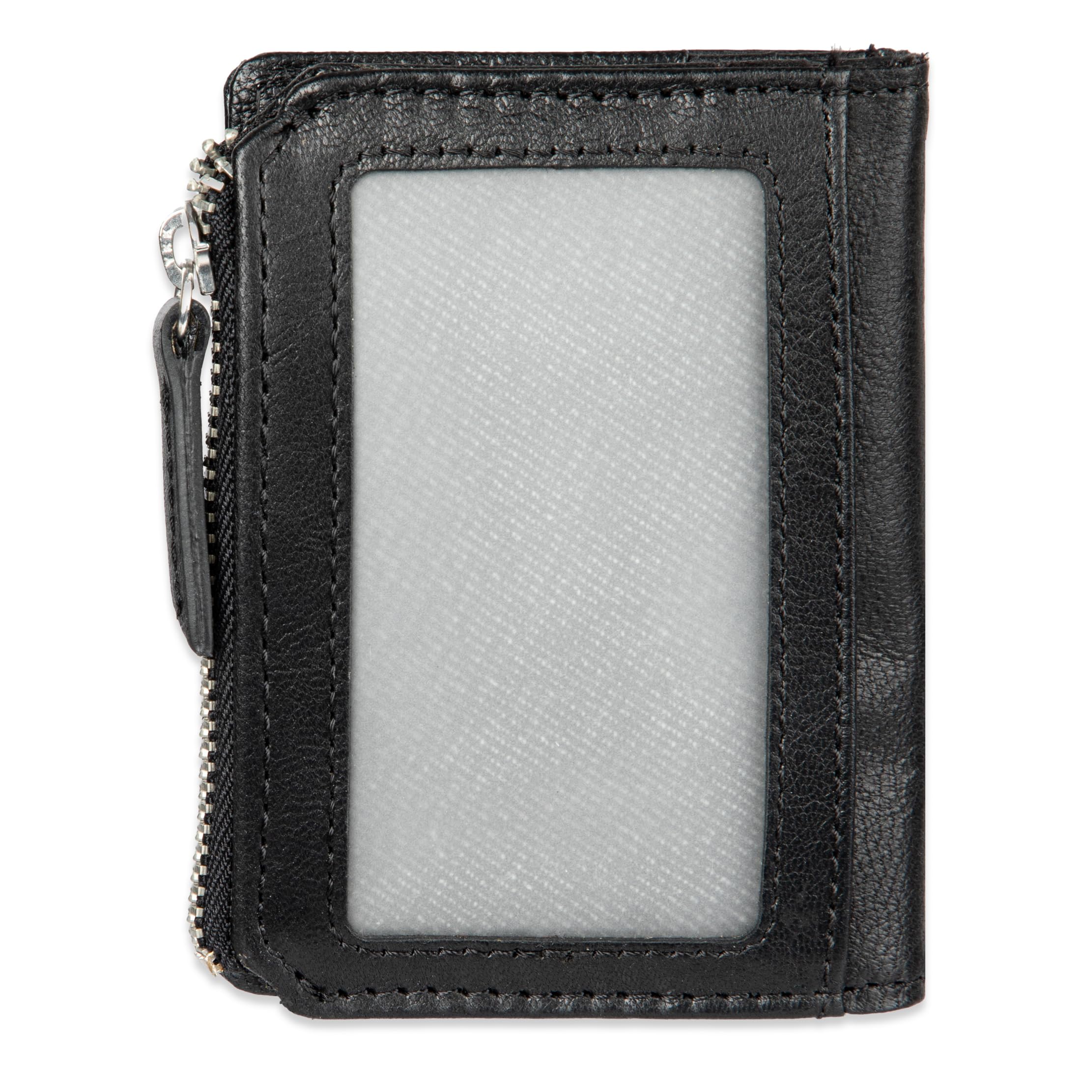 Levi's Men's RFID Blocking Slim Front Pocket Wallet - Secure & Stylish Card Holder for Everyday Use, Travel, and Business
