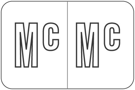 Letter Mc