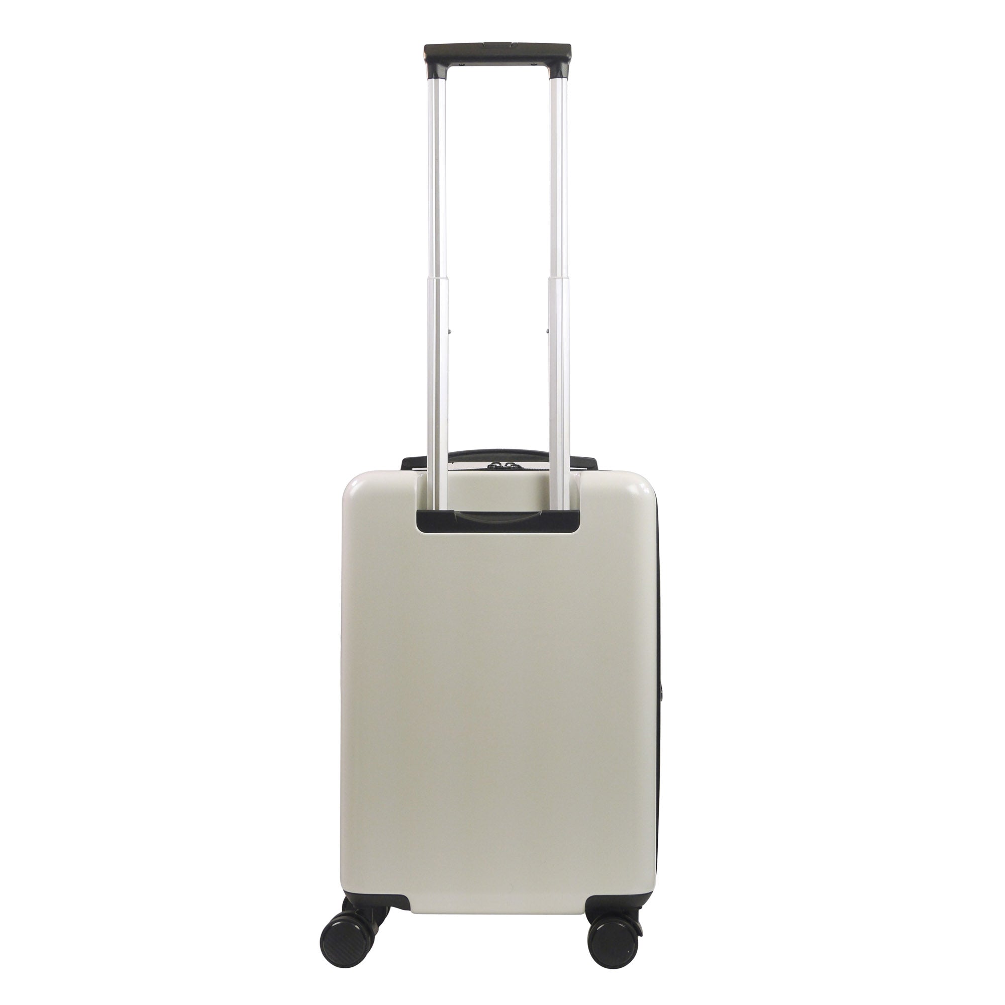 22.5 Inch White Carry On Suitcase Luggage - Lightweight Spinner Cabin Bag for Air Travel, Business Trips & Weekend Getaways