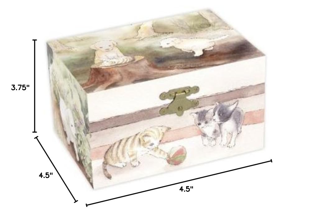 Country Horse Music Jewelry Box - Handcrafted Wooden Keepsake Box for Necklaces, Rings & Treasures - Perfect for Gift Giving, Home Decor & Music Lovers