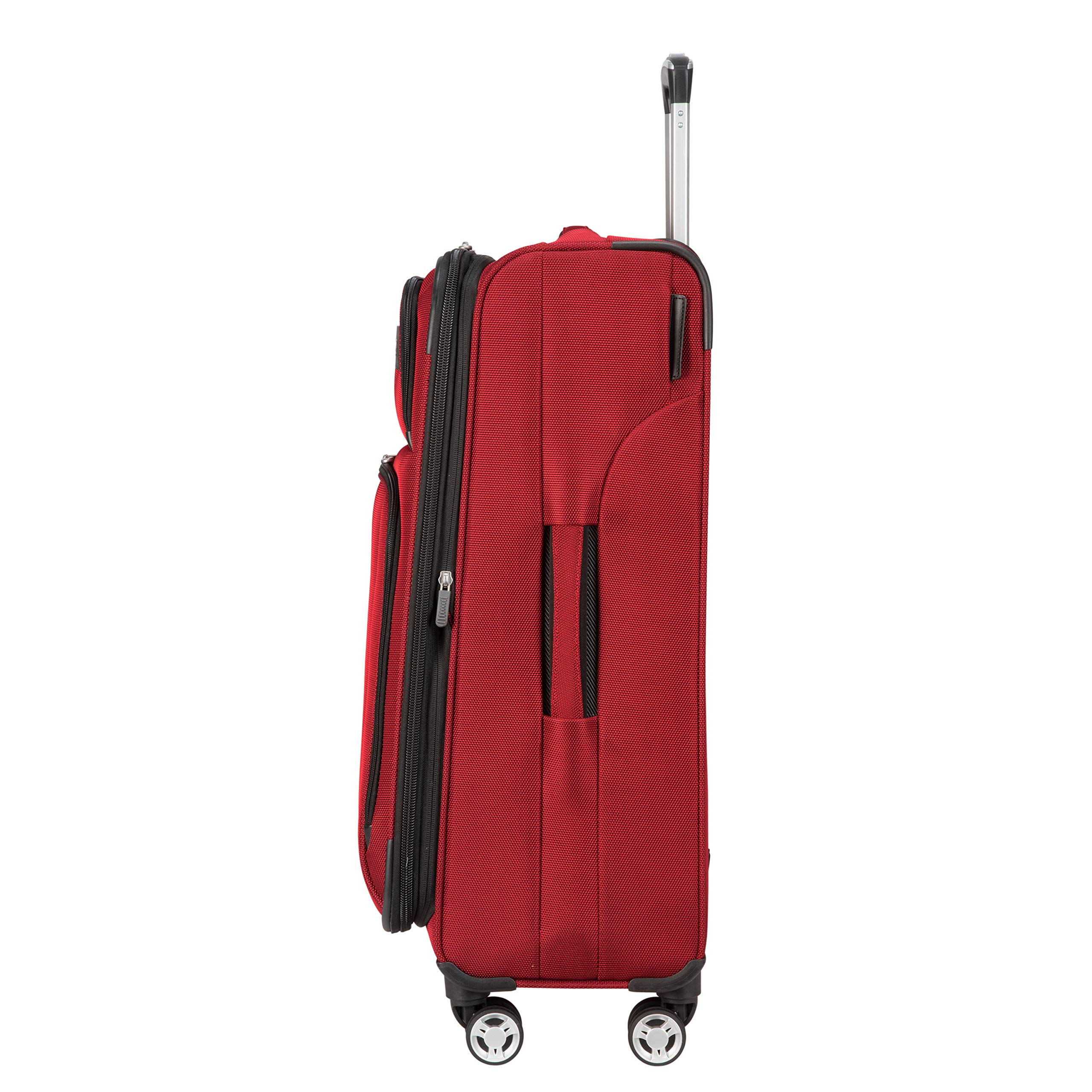 Skyway Sigma 6.0 Lightweight Luggage Set - 25-Inch Spinner Suitcase in True Red | Durable Carry-On for Air Travel, Business Trips & Weekend Getaways
