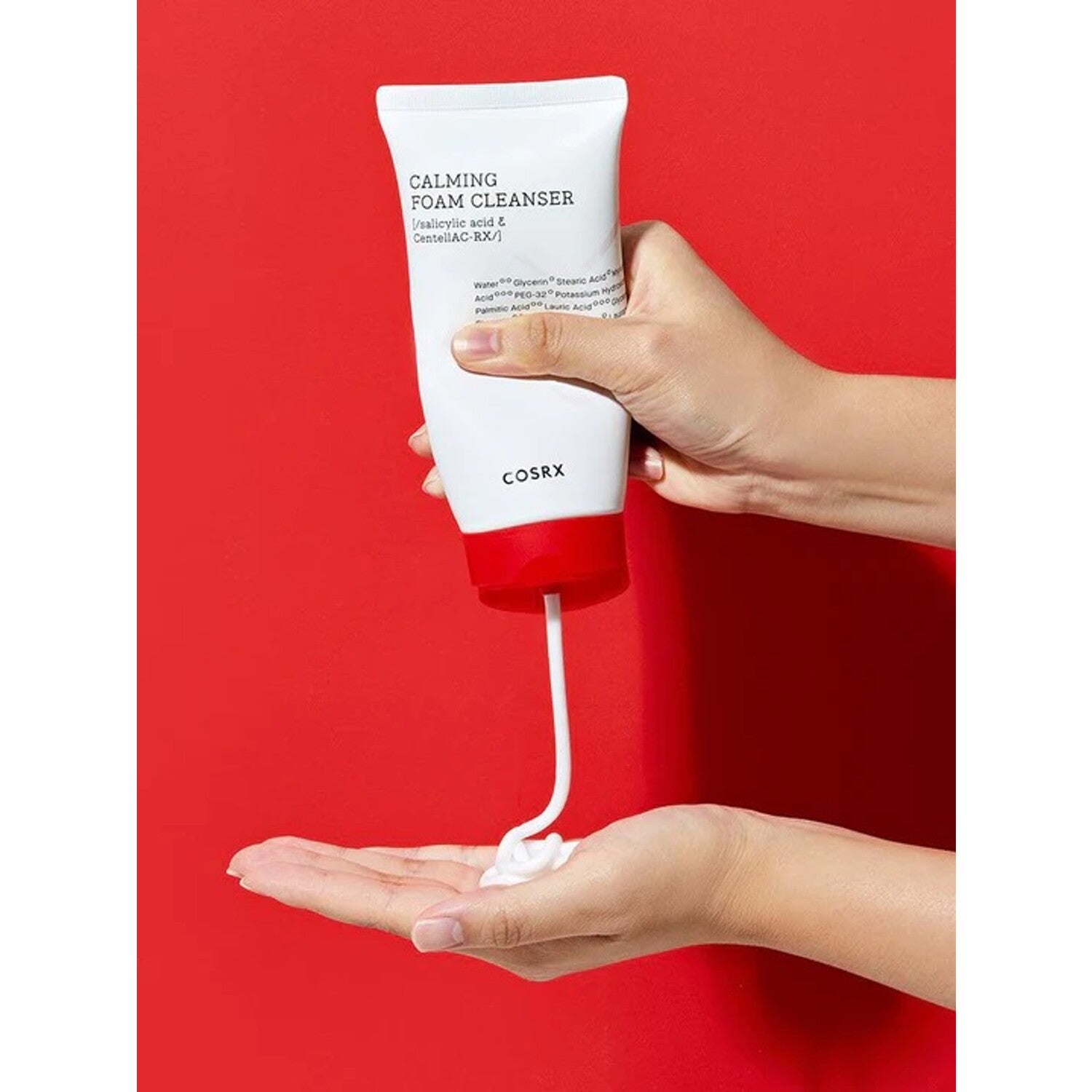 COSRX AC Collection Calming Foam Cleanser 150ml - Gentle Face Wash for Acne-Prone Skin, Oil Control & Soothing Care - Perfect for Daily Skincare Routine & Sensitive Skin Types