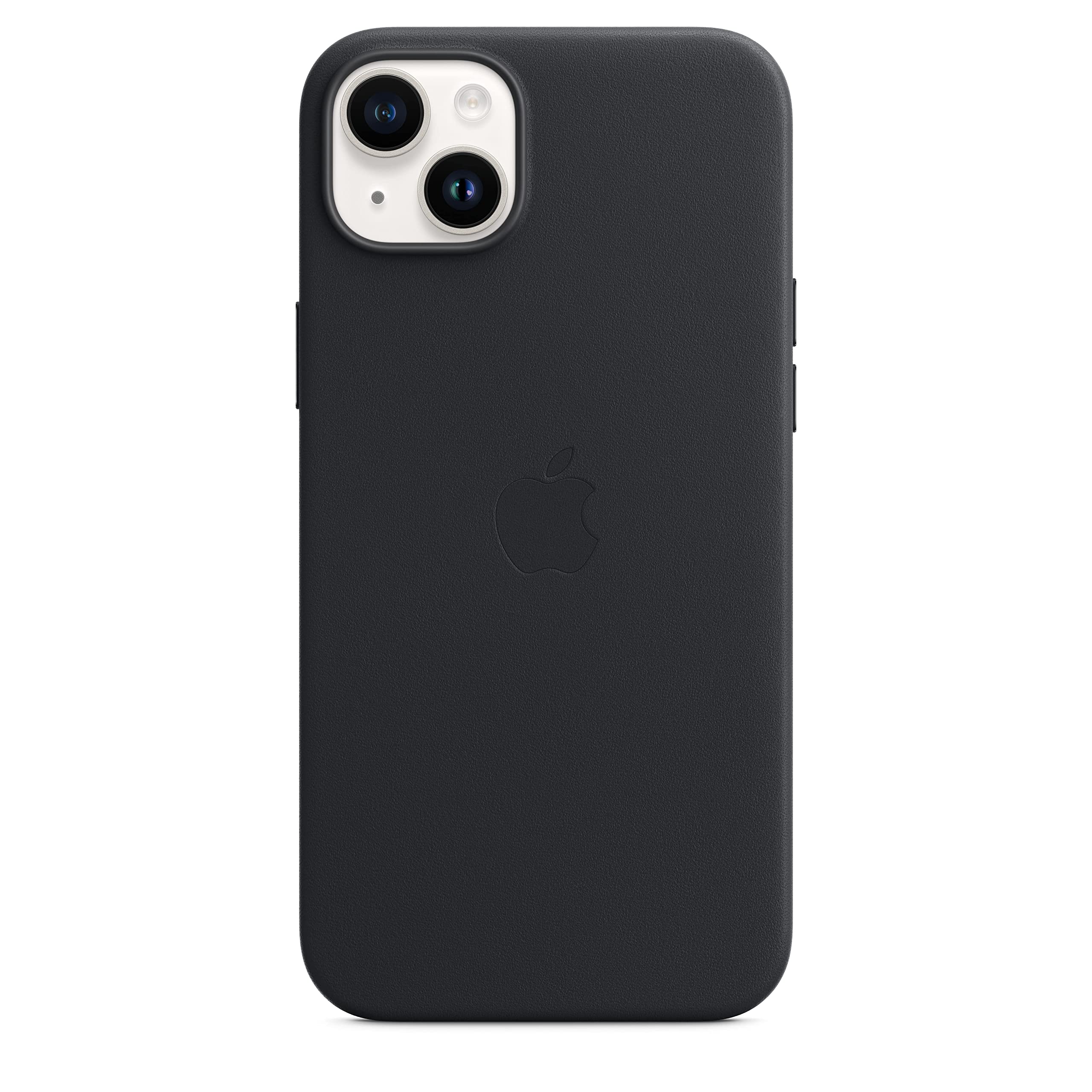 Apple iPhone 14 Plus Leather Case with MagSafe - Midnight Black | Premium Protective Cover for Everyday Use, Work & Travel