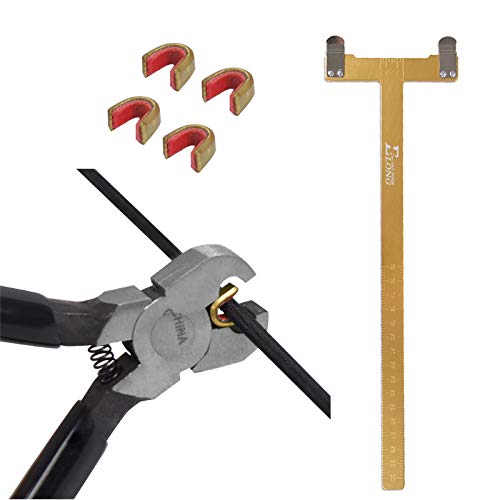 Gold T Ruler+pliers+Nock Set