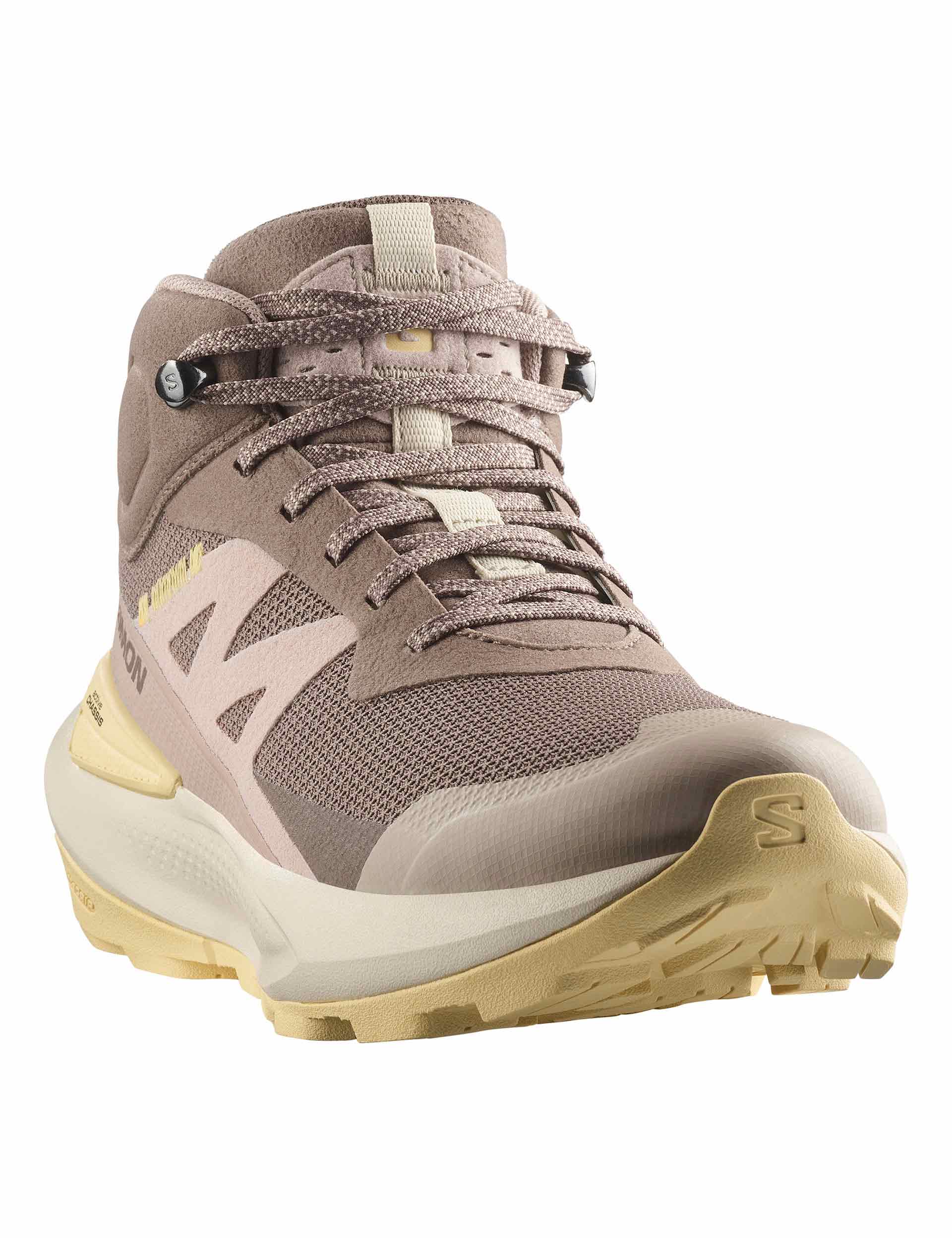 Elixir Activ Mid Gore-Tex Hiking Boots - Waterproof & Breathable for Men & Women - Iron/Ethereal/Tuc Sunlight - Perfect for Outdoor Adventures & Trail Running