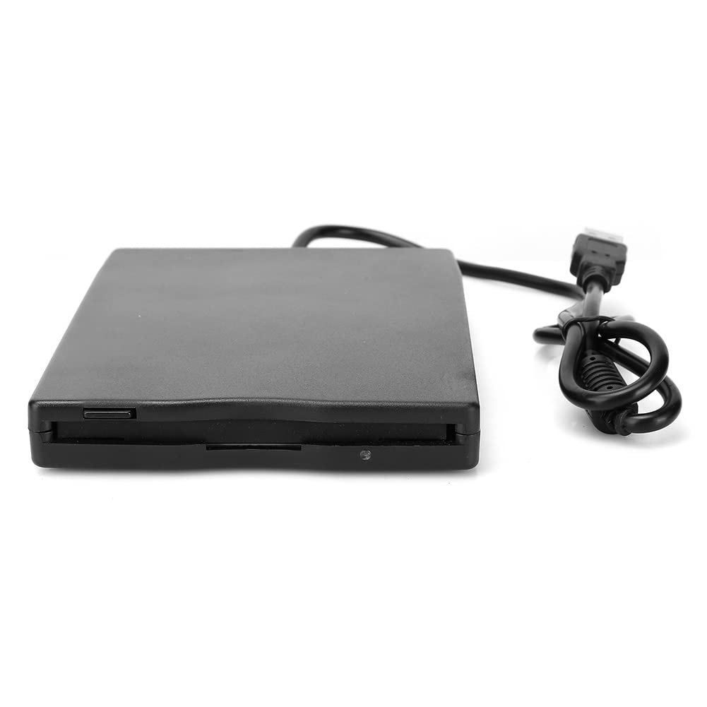 Milltrip Portable 3.5-Inch USB Floppy Disk Drive - External Floppy Disk Reader for PC & Laptop - Read/Write 1.44MB Disks - Perfect for Data Recovery, Vintage Computing, and Legacy Systems Access