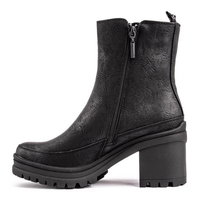 Vegan Leather Chelsea Boots for Women | Black | Comfortable & Stylish Ankle Boots for Fall & Winter Fashion | Perfect for Office, Casual & Outdoor Wear