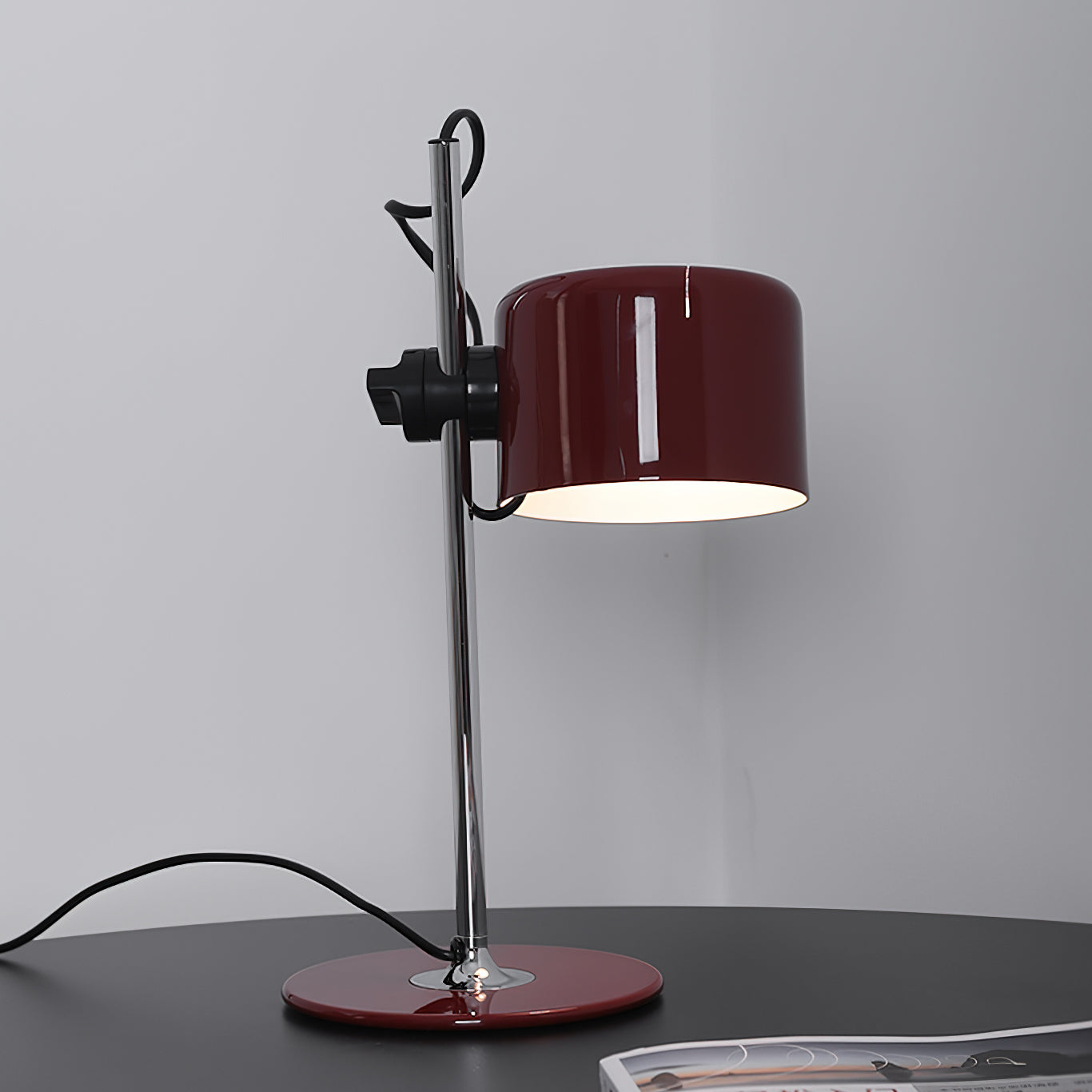 Drova Modern LED Table Lamp with USB Port - Adjustable Brightness, Touch Control for Bedroom, Living Room, Office & Study Desk Lighting