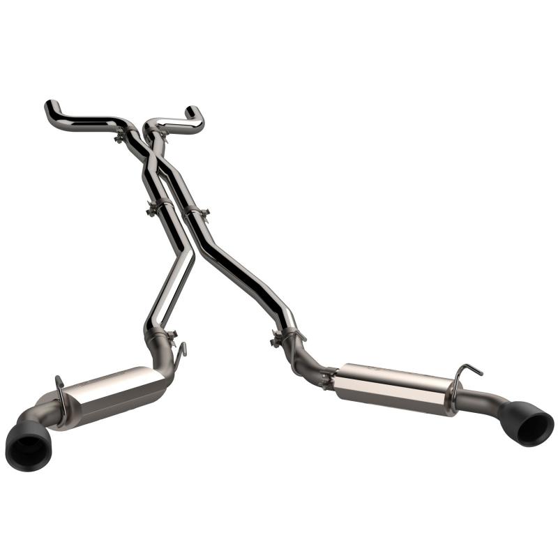 2010-2013 Chevrolet Camaro SS 6.2L QTP AR3 Cat Back Exhaust System with Black Tips - Performance Upgrade for Street Racing & Car Shows