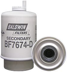 Baldwin Filters BF7674-D Fuel and Water Separator Filter for Diesel Engines - Heavy Duty Truck, Tractor, and Construction Equipment Use