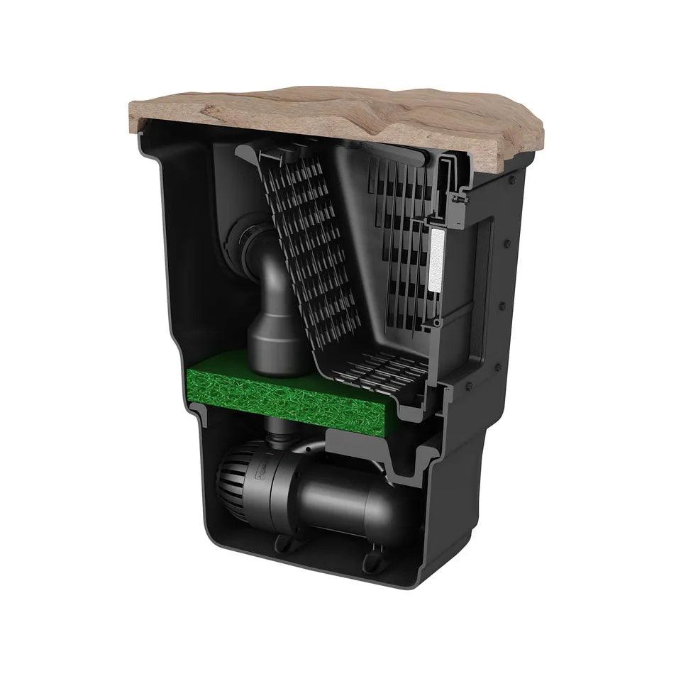 Premium Signature Series 1000 Pond Skimmer - Heavy Duty Floating Debris Collector for Koi Ponds & Water Gardens - Ideal for Leaf Removal & Surface Cleaning