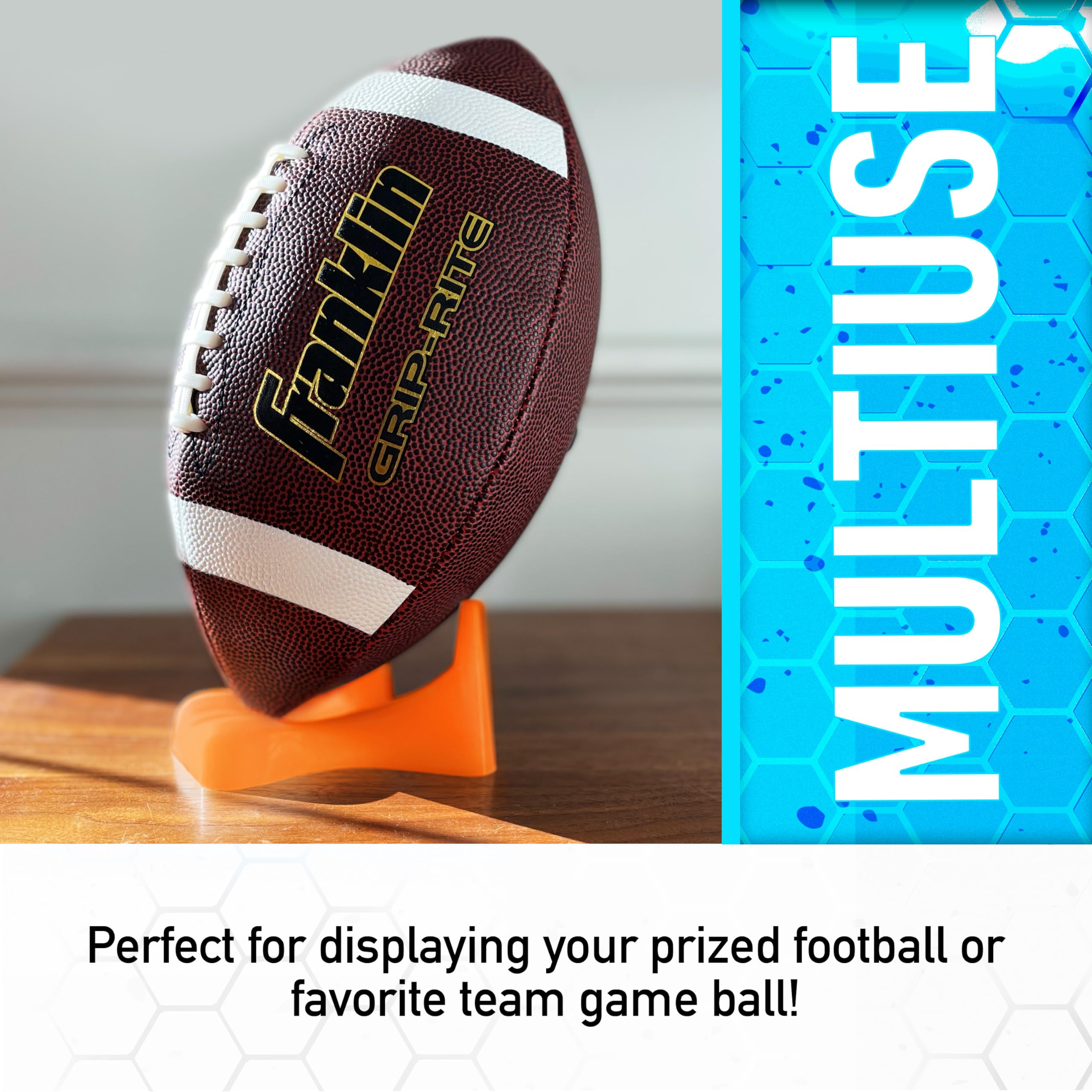 Franklin Sports Pro Style Kicking Tee - Adjustable Football Practice Tee for Youth & Adults - Perfect for Field Goal, Punt & Kickoff Training - Durable Football Training Equipment for Coaches & Players