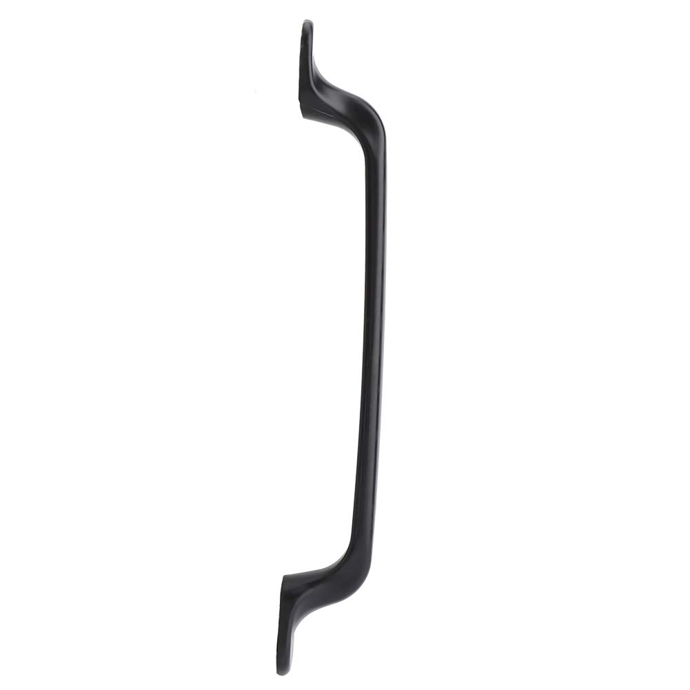 Premium Black Door Handle - Heavy Duty Cabinet & Wardrobe Drawer Pulls (2 Pack) - Perfect for Kitchen Cabinets, Bedroom Furniture & Office Storage Solutions