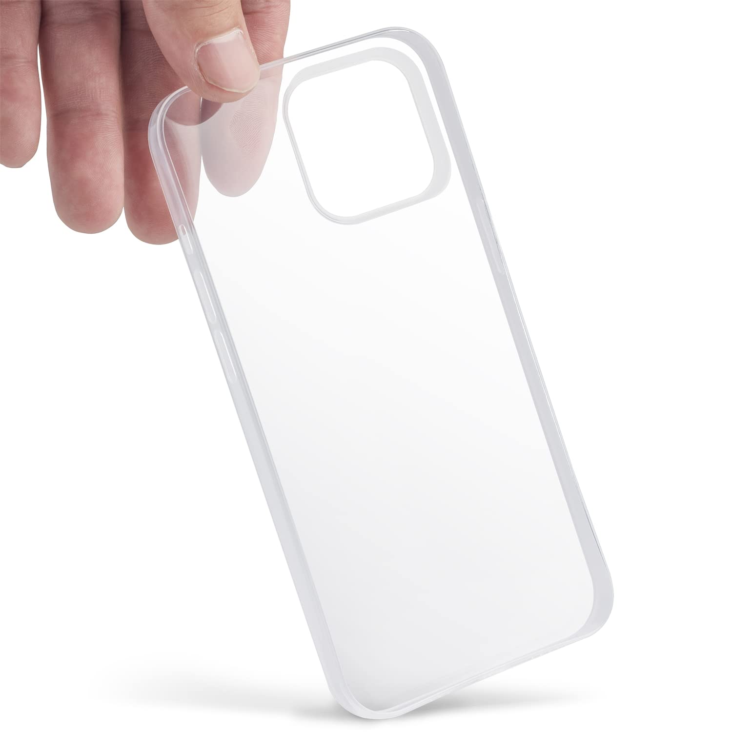 Ultra Thin Clear iPhone 13 Pro Max Case - Slim Minimalist Transparent Cover for iPhone 13 Pro Max (6.7 Inch) | Perfect for Everyday Protection & Showcasing Phone Design