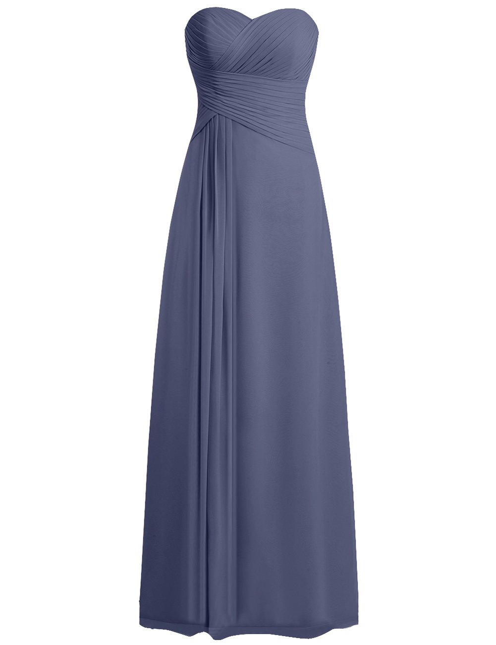 JAEDEN Elegant Chiffon Bridesmaid Dresses - Long Formal Evening Gowns for Prom, Wedding & Special Occasions | Flowy Pleated A-Line Design for Bridal Party & Red Carpet Events
