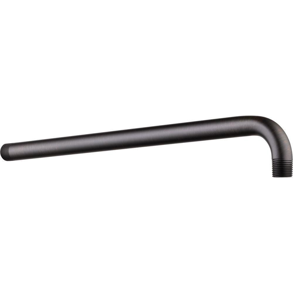 Delta 564434 16-Inch Shower Arm in Venetian Bronze Finish - Perfect for Bathroom Renovations & Modern Shower Upgrades