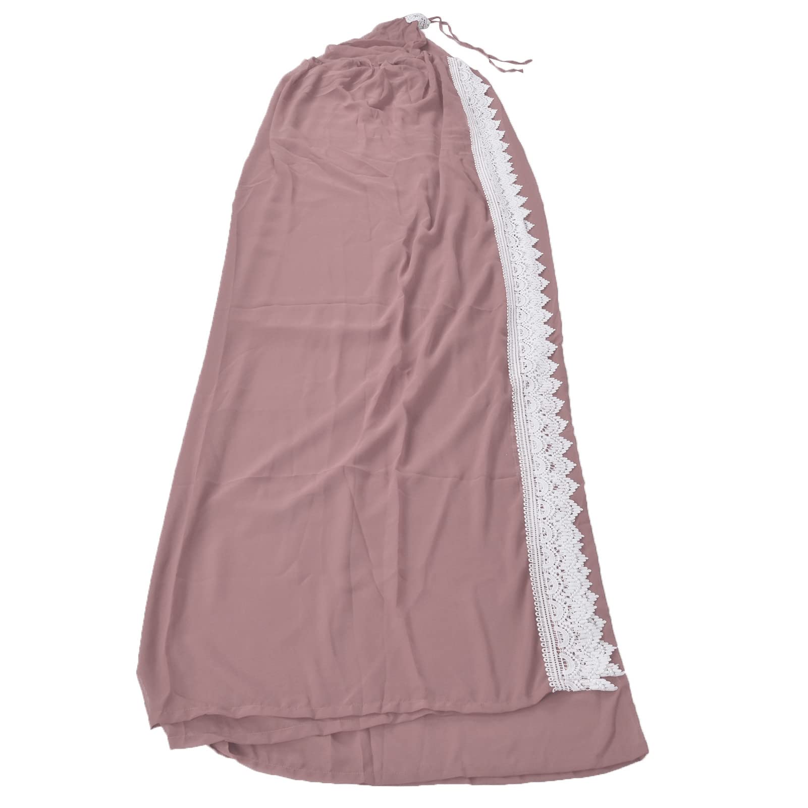 Jinyi Dome Net - Chiffon Lace Bed Canopy 240x60cm, Breathable Soft Nursery Canopy for Kids & Baby Beds (Dark Purple) - Perfect for Nursery Decor, Princess Room Theme & Toddler Sleep Protection