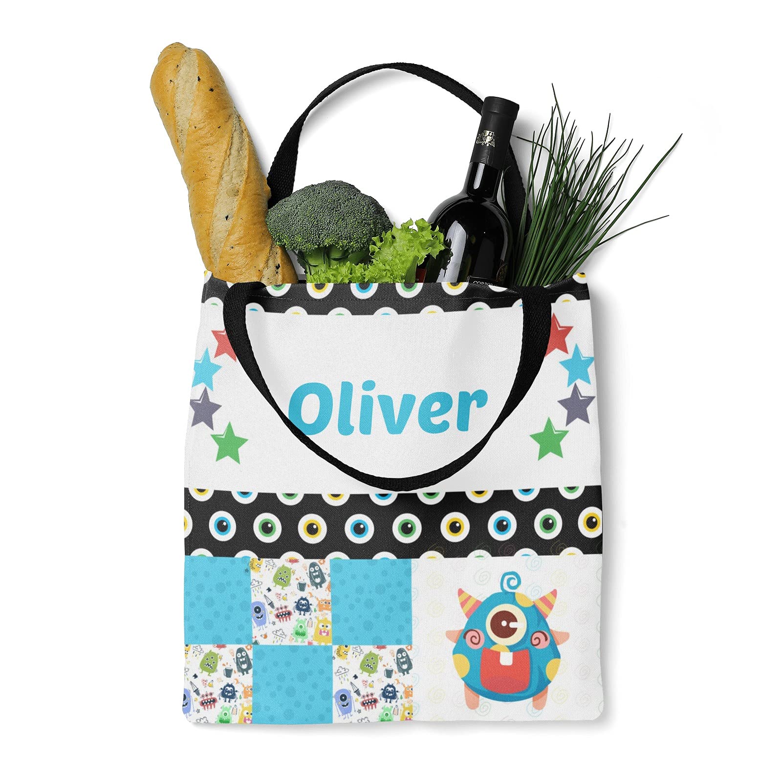 Blue Racing Car Personalized Canvas Tote Bags for Women & Kids - Reusable Shopping Bags, Travel Tote, School Handbag Gift - Perfect for Grocery Shopping, Beach Trips, and Daily Commute