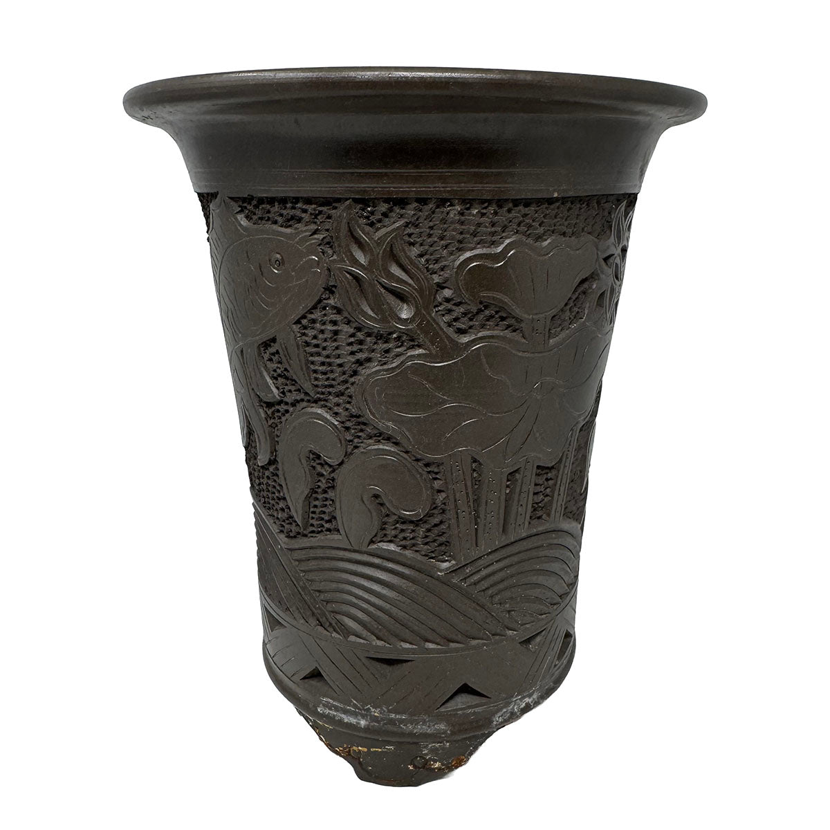 Fish Relief Planter - Self-Watering Flower Pot for Indoor Plants, Succulents & Herbs | Perfect for Home, Office & Garden Decor