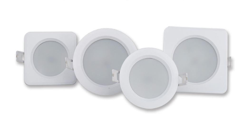 Energy-Efficient LED IP65 Downlight - 5W/10W/15W Options - Waterproof Recessed Ceiling Light for Bathroom, Kitchen & Outdoor Use