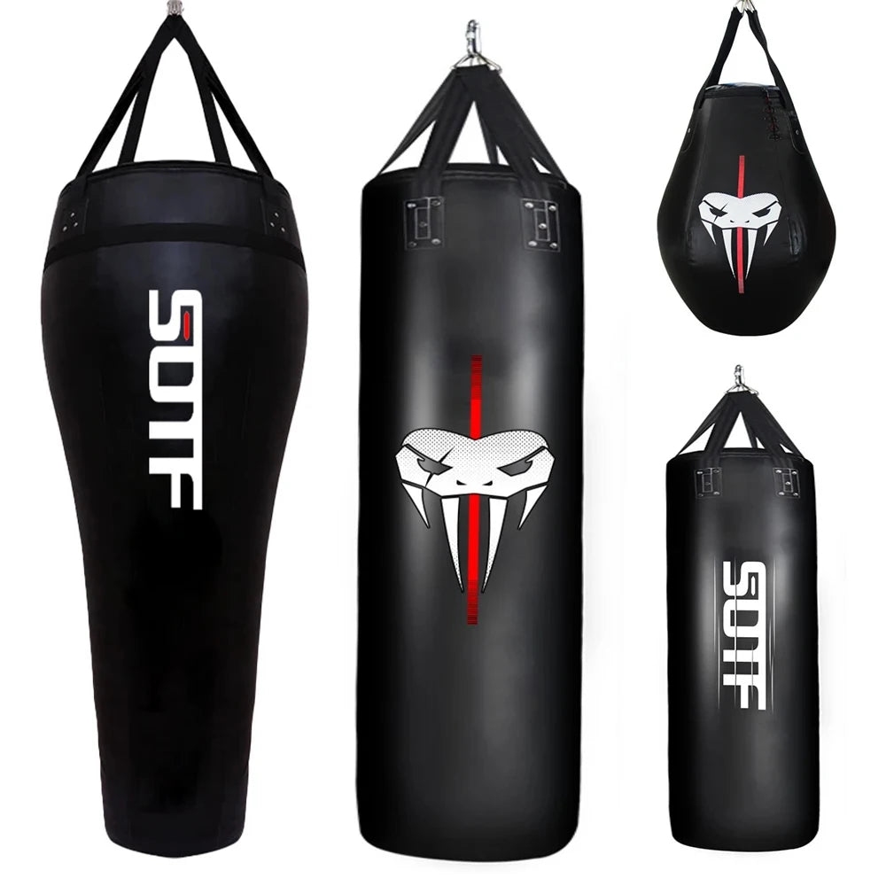 Professional SOTF Boxing Sandbag - Heavy Duty Kick & Punching Bag for MMA, Taekwondo, Karate Training - Perfect for Home Gym, Martial Arts & Combat Sports Practice