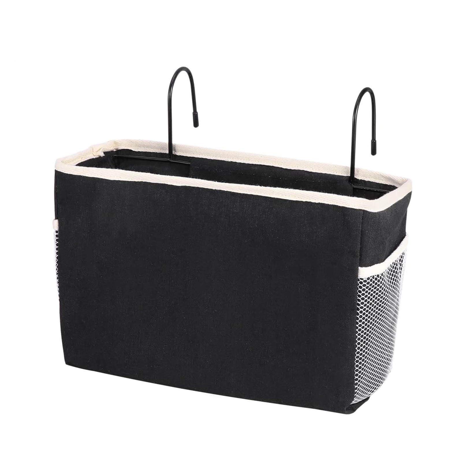 Fesjoy Hanging Bedside Organizer - Multi-Purpose Storage Bag for Makeup, Glasses, Books, Phones & Keys | Perfect for Bedroom, Dorm Room & Travel Organization