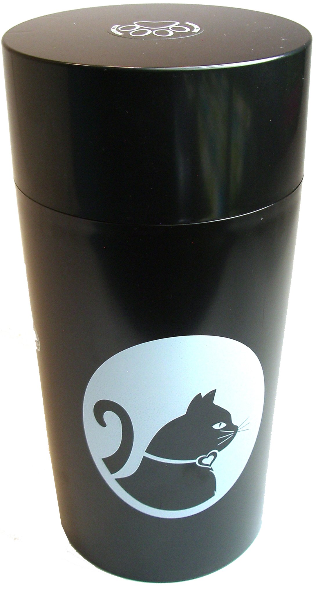 Tightpac Pawvac 24oz Vacuum Sealed Pet Food Storage Container for Cats - Airtight Dry Food Dispenser for Freshness - Perfect for Kitchen Pantry, Camping & Travel