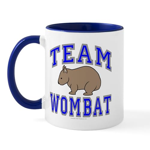 White/Navy Inside - Team Wombat II Mug