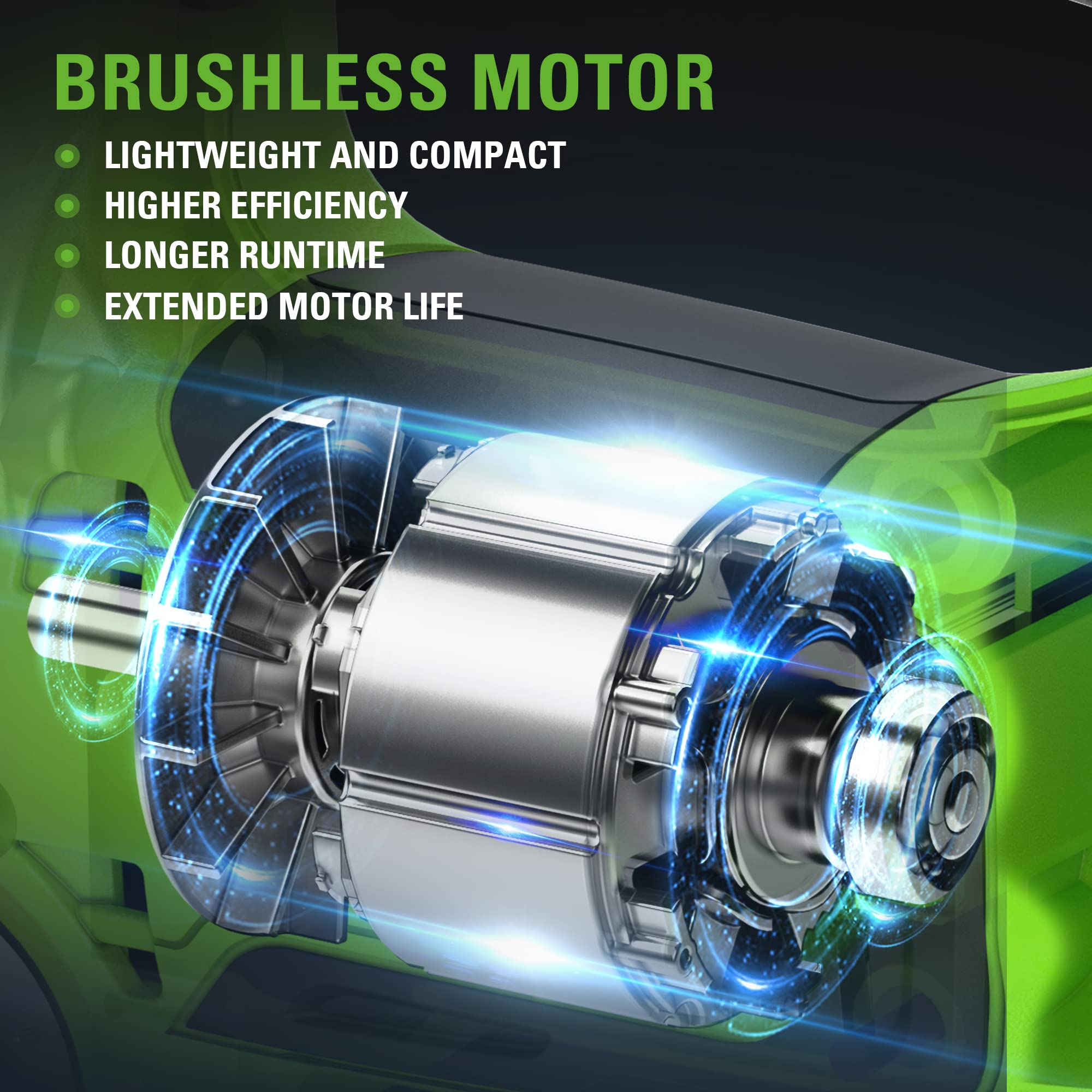 Greenworks 24V Brushless Cordless Jig Saw with 4.0Ah Battery & Charger - 1