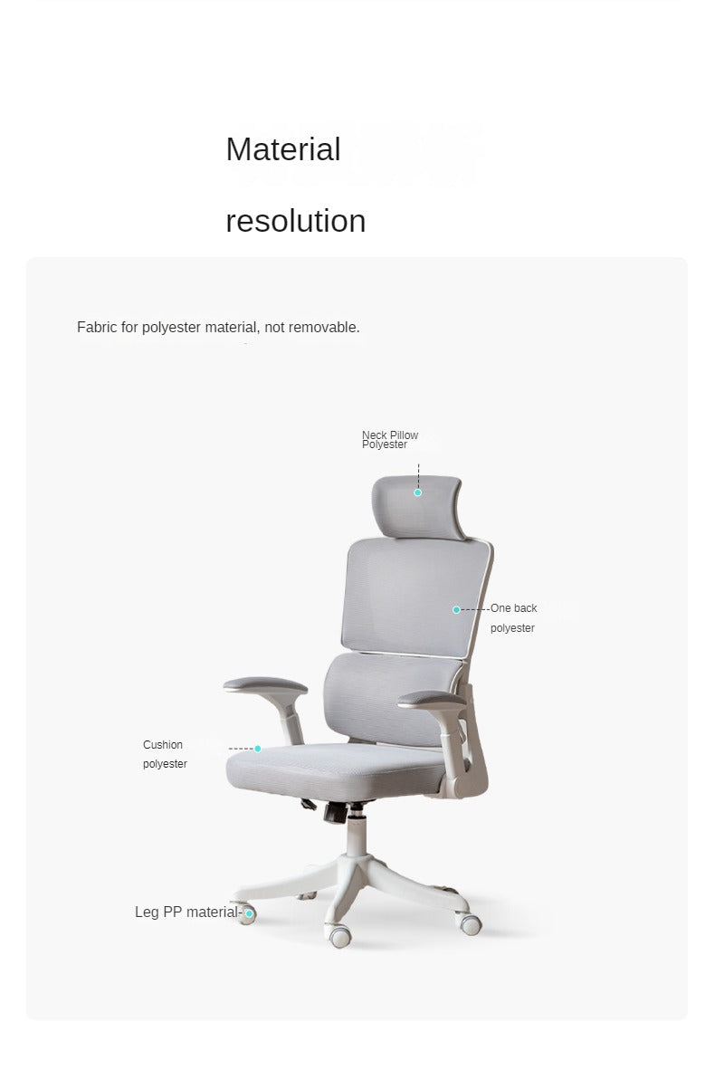 Ergonomic Office Chair with Lumbar Support - Comfortable Computer Desk Chair for Long Hours Sitting - Perfect for Home Office, Gaming, and Workspace
