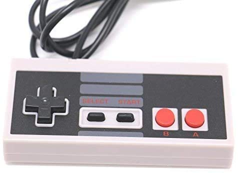 Original Nintendo NES Controller - 2 Pack Classic Gamepad for NES Console - Perfect for Retro Gaming & Collectors