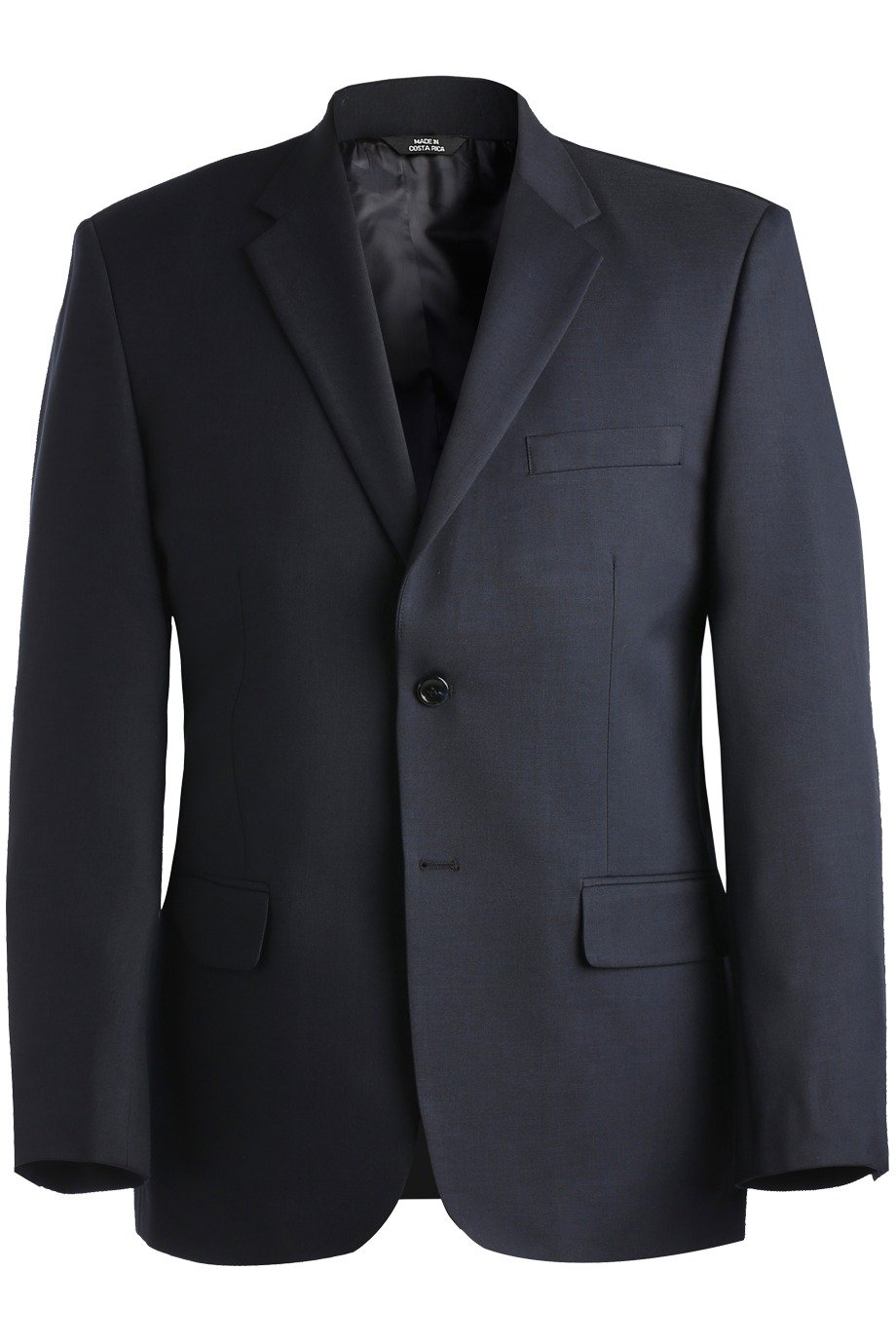 ED Garments Men's Stretch Comfort Jacket Coat - Lightweight Water-Resistant Outdoor Jacket for Hiking, Travel & Casual Wear - Navy Blue, Size 48 R