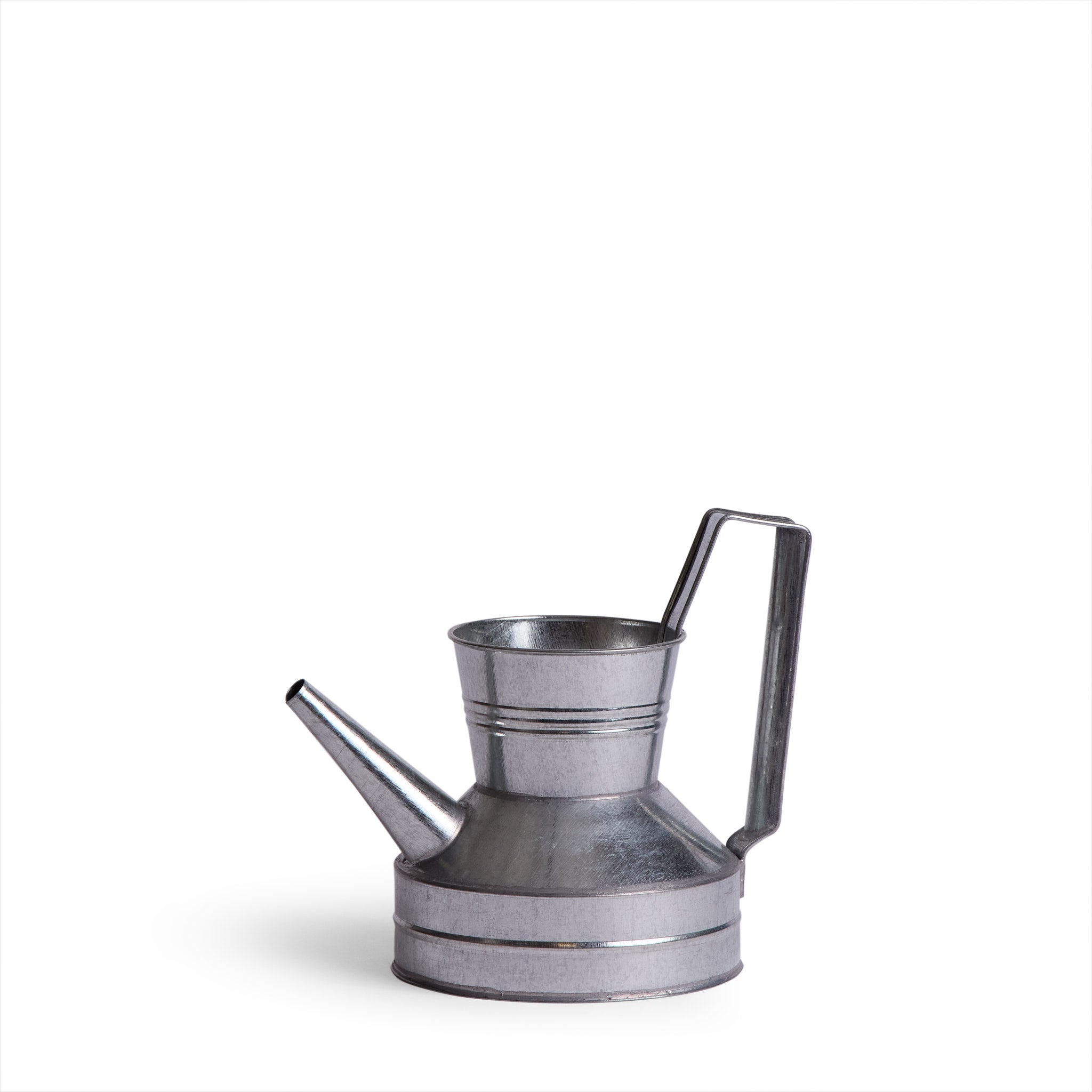 Galvanized Steel Watering Can - 1 Gallon Rust-Resistant Outdoor Garden Watering Pot for Plants, Flowers & Lawn Care | Perfect for Home Gardening, Patio Decor & Backyard Landscaping
