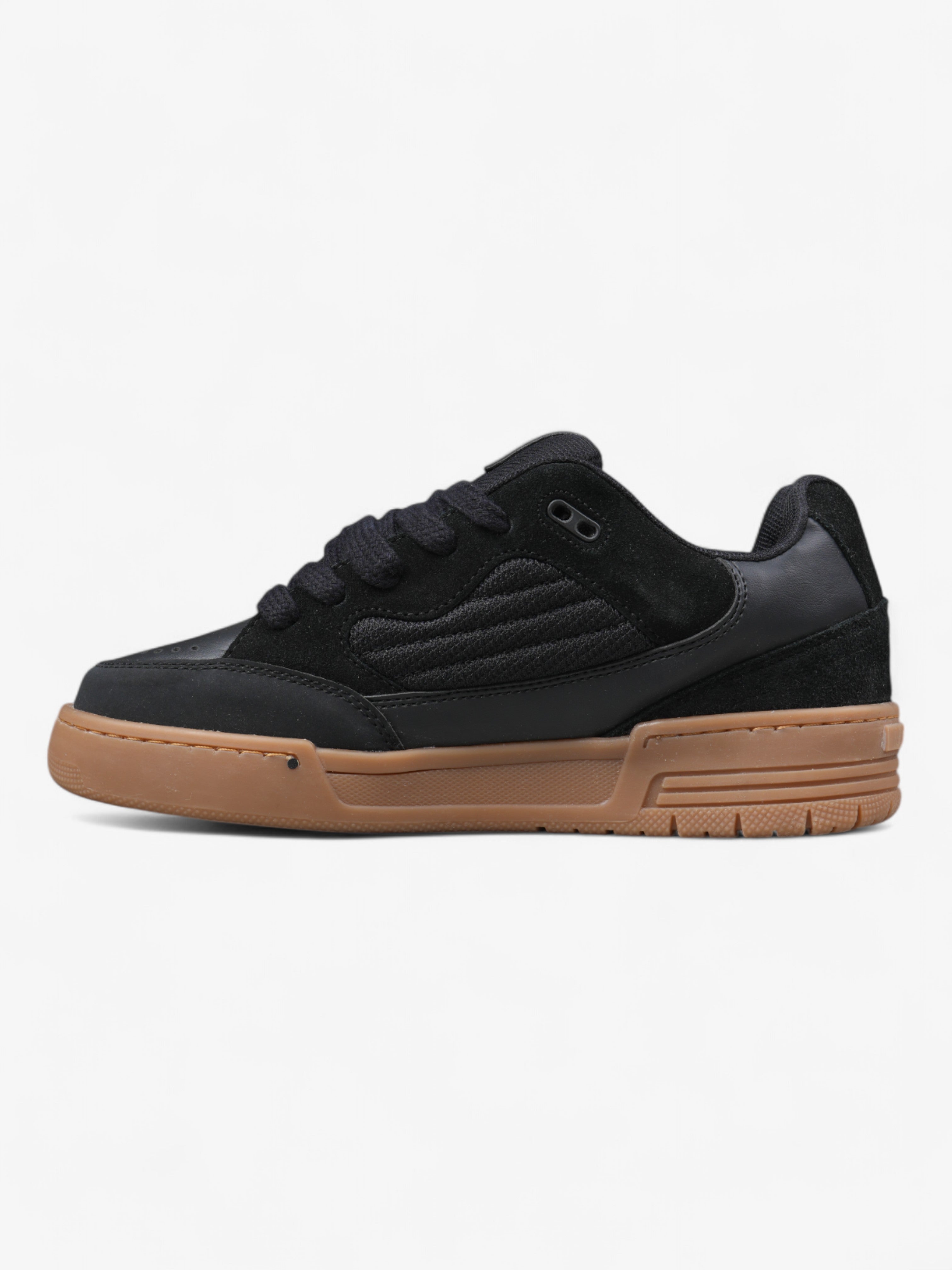 Vision Street Wear Saavy Skate Shoes - Black & Brown Sneakers for Men & Women | Comfortable & Durable for Skateboarding, Casual Wear & Street Fashion