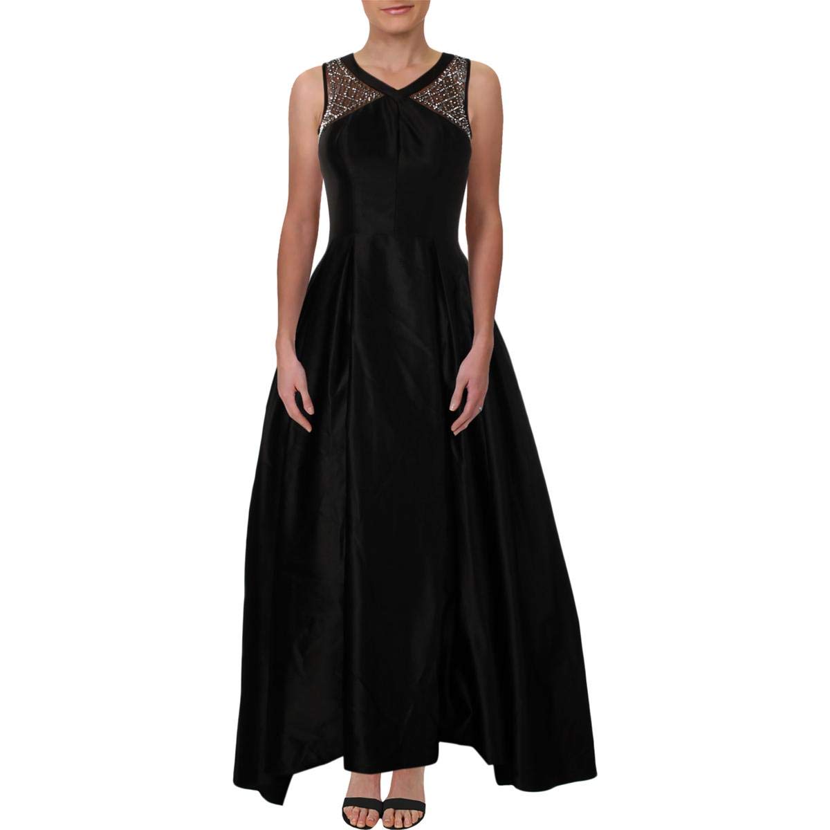 Betsy & Adam Women's Classic Elegant Cocktail Dress for Weddings, Parties & Special Occasions