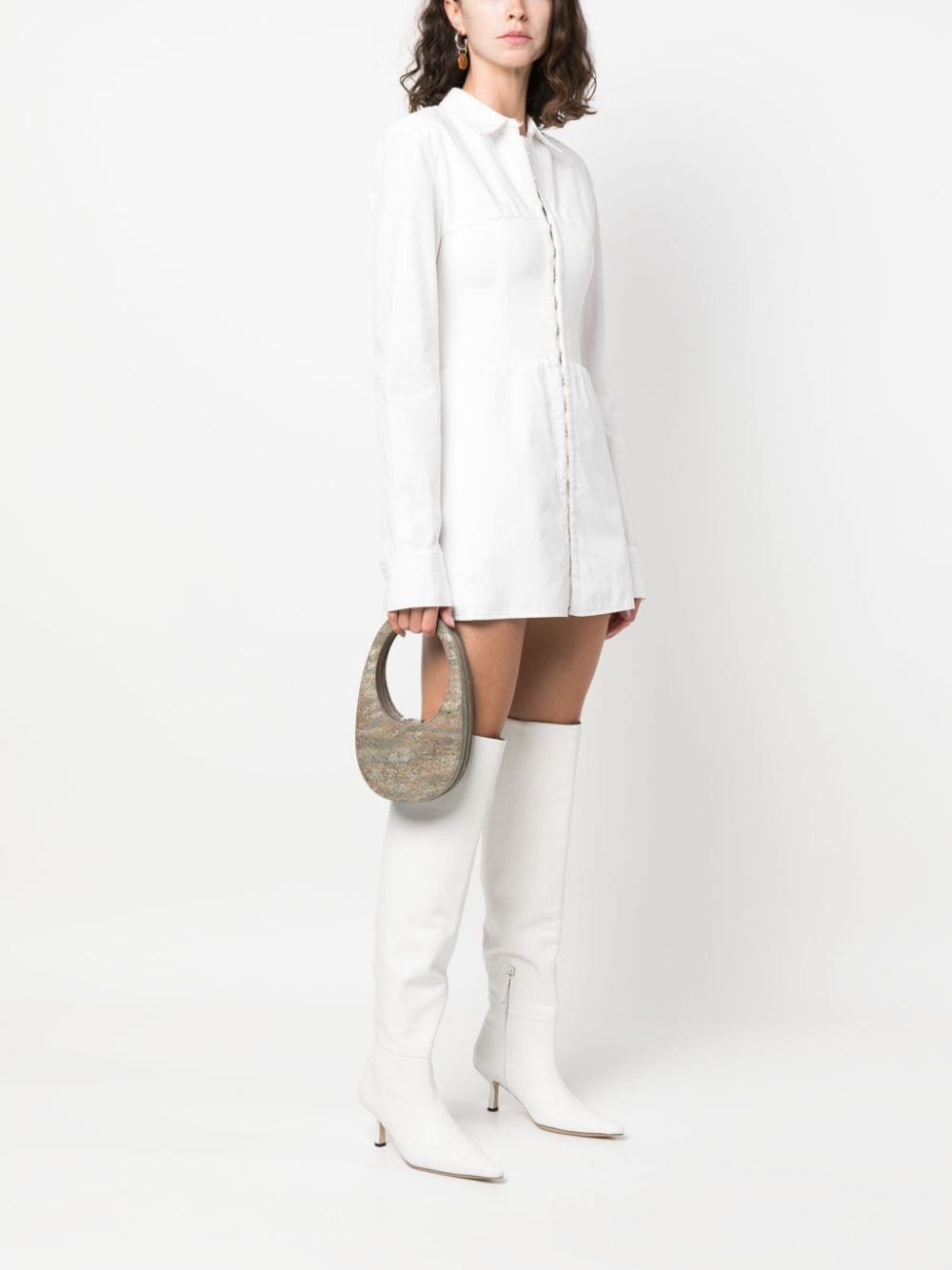 Coperni Women's Beige Shoulder Bag - Stylish & Lightweight Handbag for Work, Travel & Everyday Use