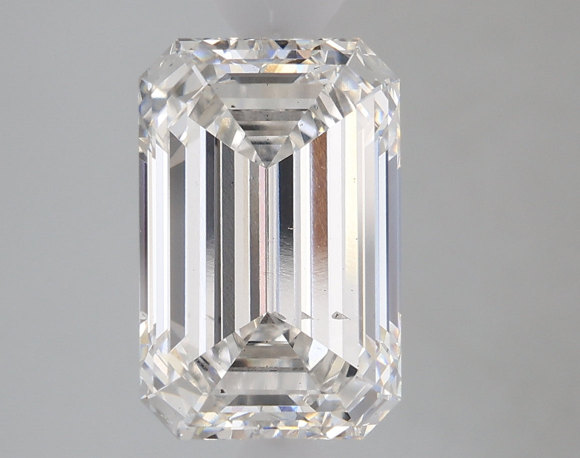 3.14 Carat Emerald Cut Lab Grown Diamond - Eco-Friendly & Affordable Luxury for Engagement Rings, Wedding Bands & Fine Jewelry