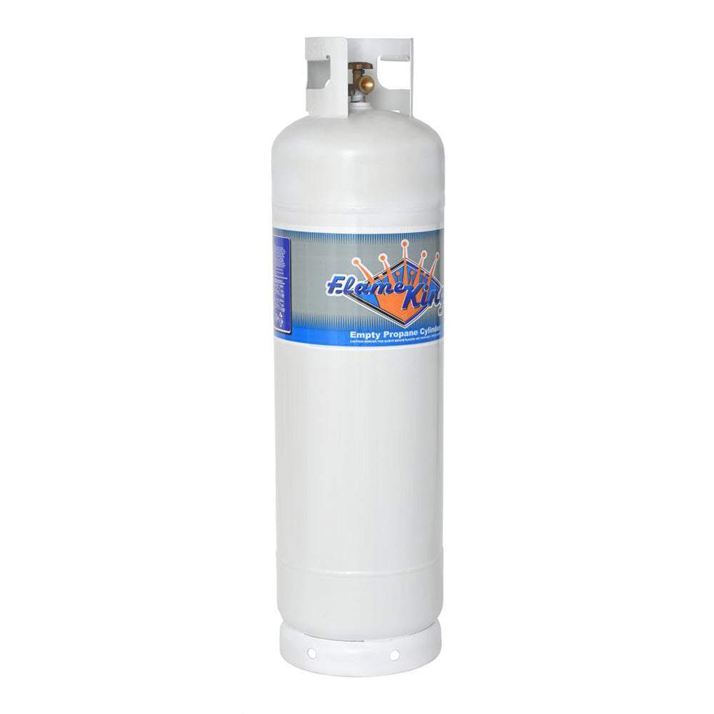 Flame King YSN60LB 60-Pound Propane Tank with POL Valve - Perfect for Grilling, Camping & Outdoor Cooking