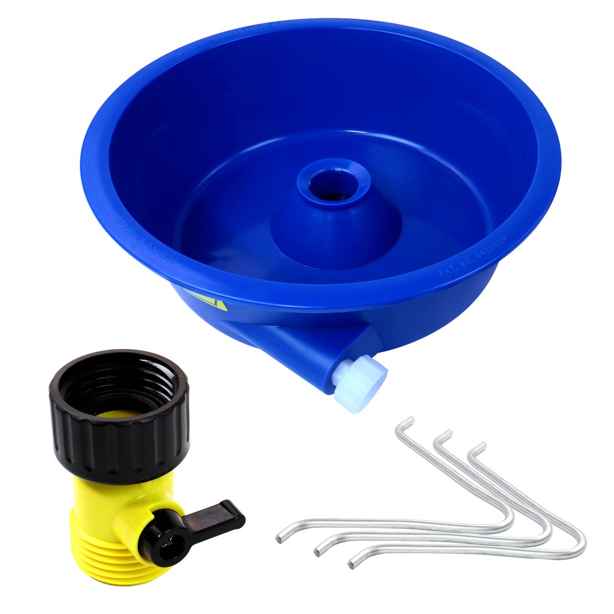 Gold Mining Equipment Kit with Pump, Leg Levelers & Vial - Perfect for Prospecting, Sluicing & Panning Operations